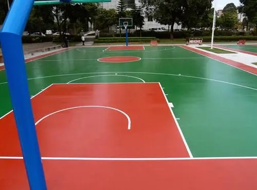 连云港户外厂区球场翻新，地坪翻新修补工作
